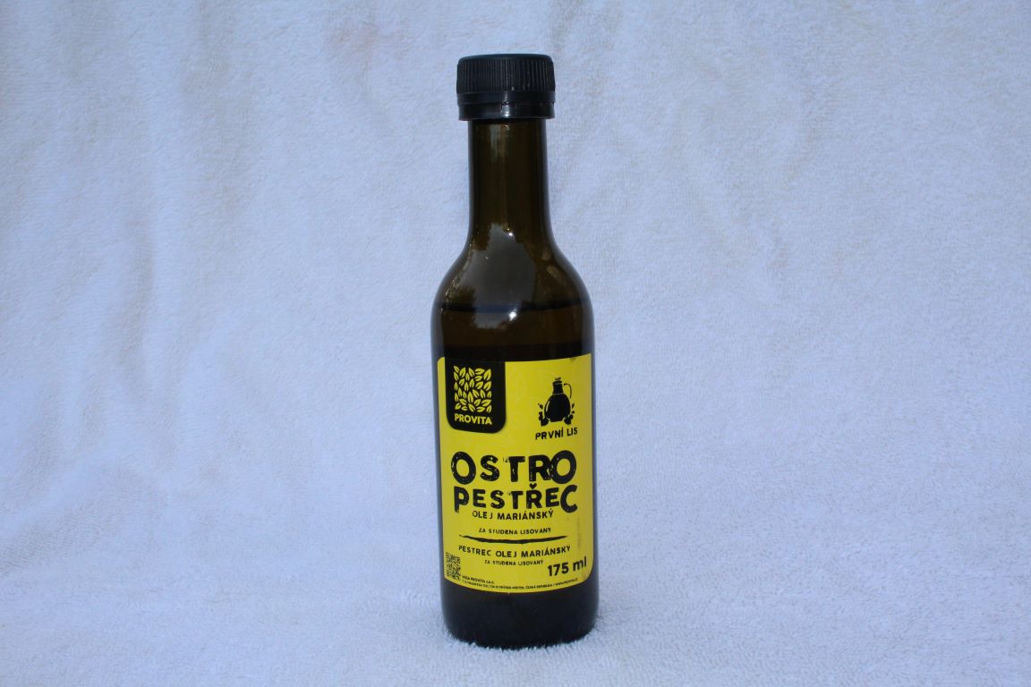 Ostropestřec - olej mariánský 175ml Ostropestřec - olej mariánský 175ml